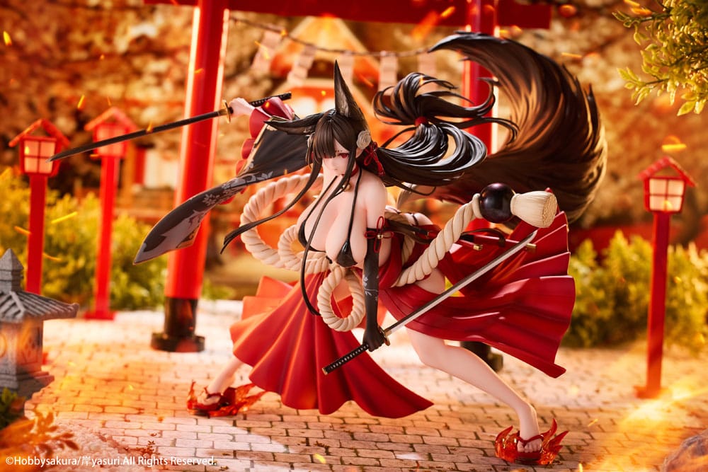 Original Illustration PVC Statue 1/7 Ying Mo illustration by Kishi yasuri Deluxe Edition 25 cm Scalefiguren Yokina