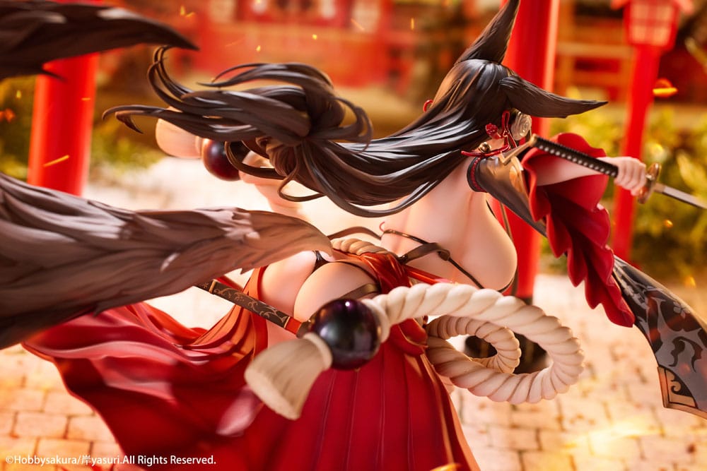 Original Illustration PVC Statue 1/7 Ying Mo illustration by Kishi yasuri Deluxe Edition 25 cm Scalefiguren Yokina