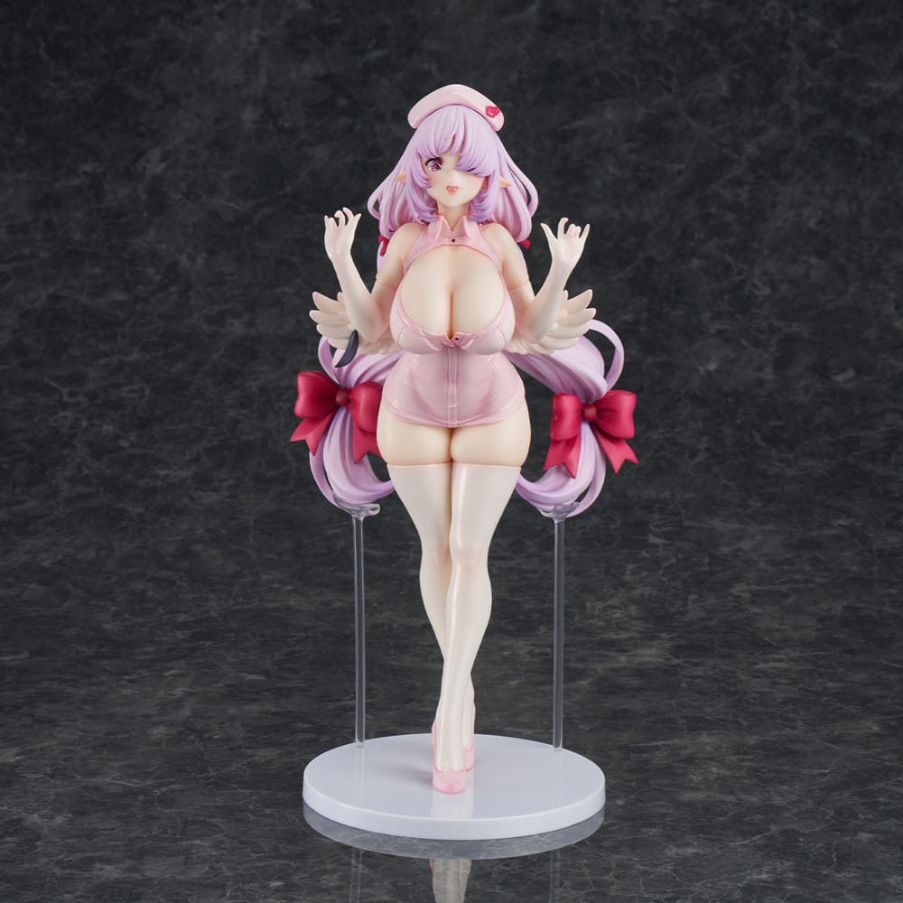 Original Illustration PVC Statue Nurse Fallen Angel-chan illustration by Thomas 30 cm Hentai Yokina