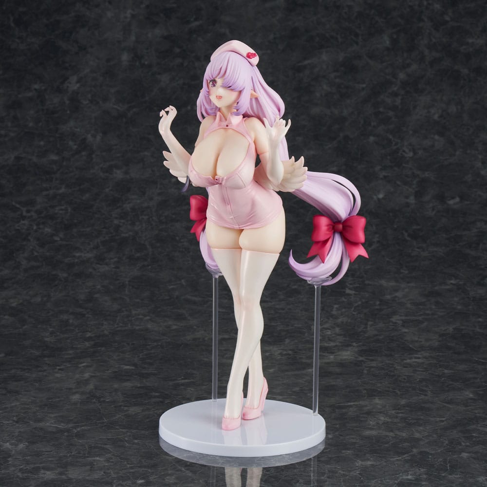 Original Illustration PVC Statue Nurse Fallen Angel-chan illustration by Thomas 30 cm Hentai Yokina