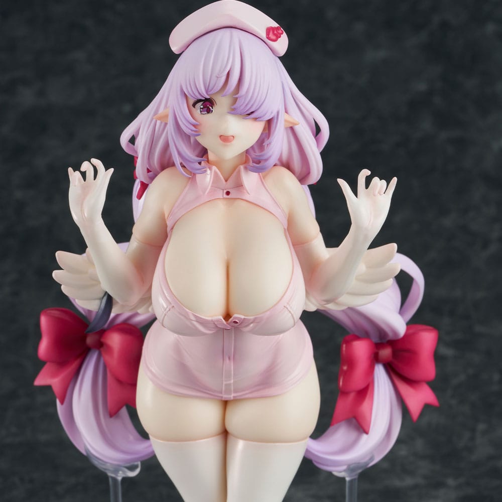 Original Illustration PVC Statue Nurse Fallen Angel-chan illustration by Thomas 30 cm Hentai Yokina