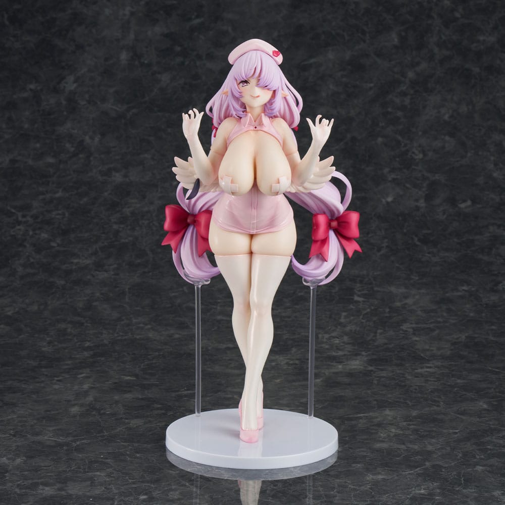 Original Illustration PVC Statue Nurse Fallen Angel-chan illustration by Thomas 30 cm Hentai Yokina