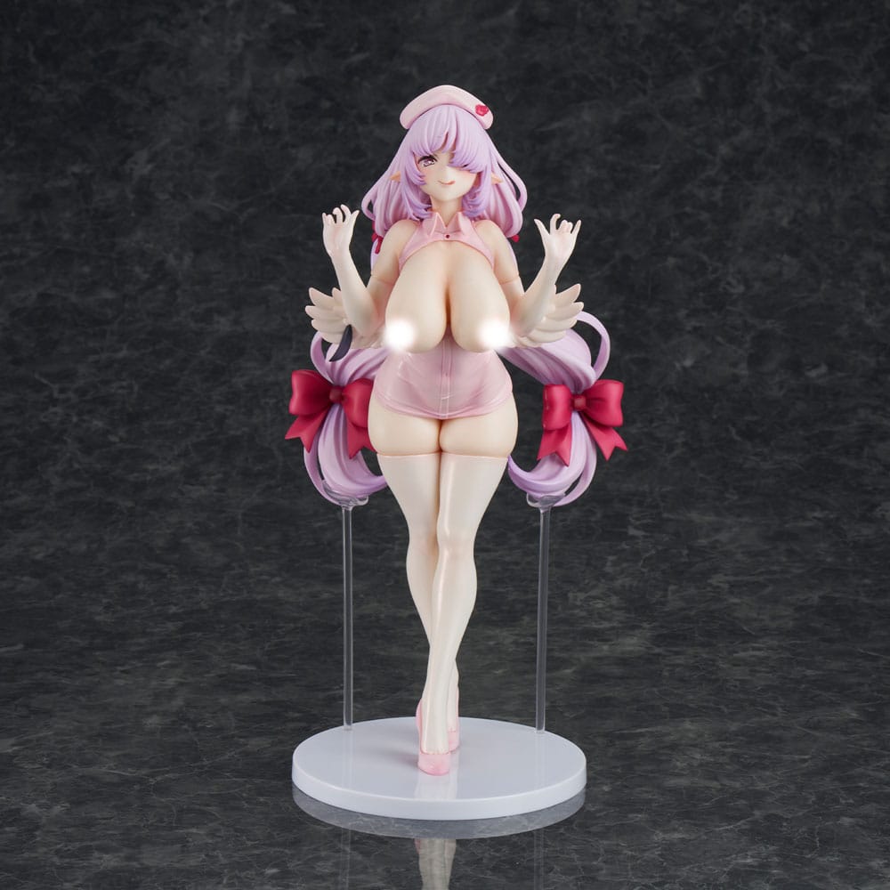 Original Illustration PVC Statue Nurse Fallen Angel-chan illustration by Thomas 30 cm Hentai Yokina