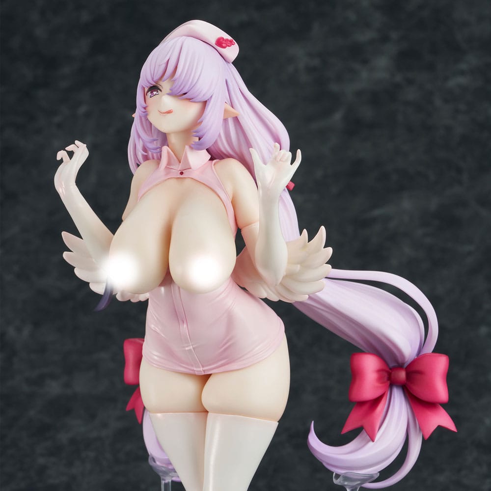 Original Illustration PVC Statue Nurse Fallen Angel-chan illustration by Thomas 30 cm Hentai Yokina