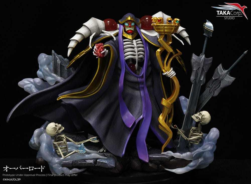 Overlord Figur Ainz Ooal Gown 40 cm Prizefiguren Yokina