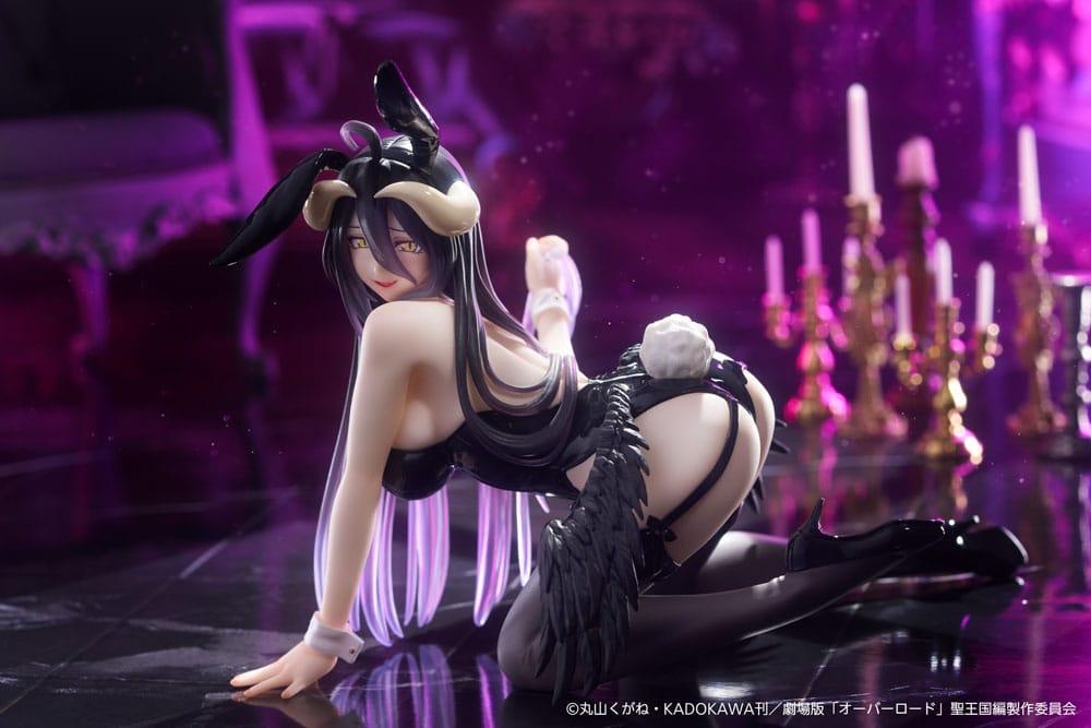 Overlord PVC Statue Desktop Cute Figure Albedo Bunny Ver. 13 cm Prizefiguren Yokina