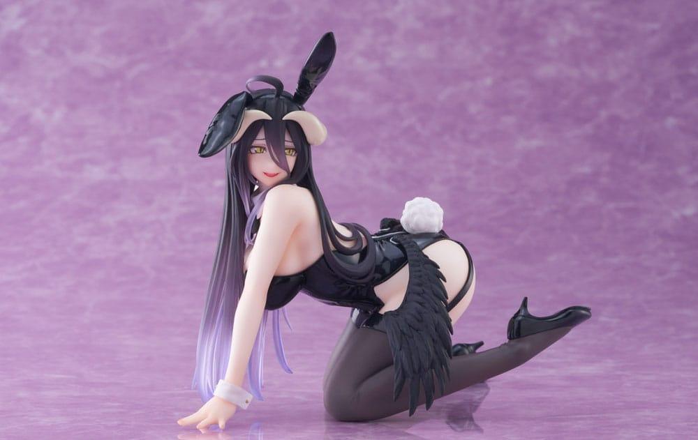 Overlord PVC Statue Desktop Cute Figure Albedo Bunny Ver. 13 cm Prizefiguren Yokina