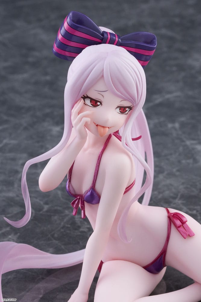 Overlord PVC Statue Desktop Cute Figure Shalltear Swimsuit Ver. 13 cm Prizefiguren Yokina