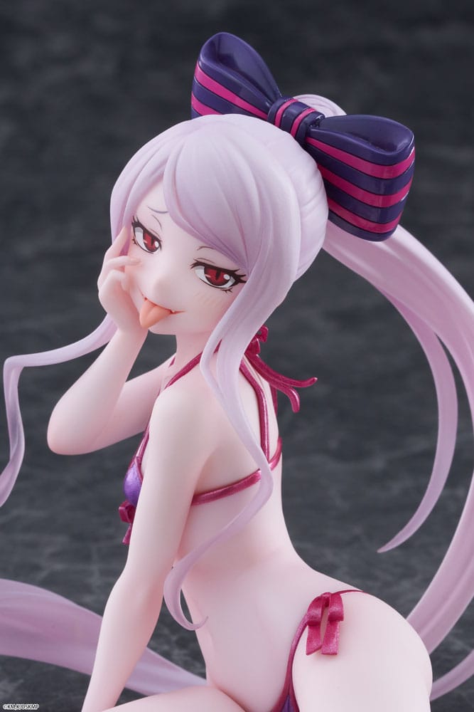 Overlord PVC Statue Desktop Cute Figure Shalltear Swimsuit Ver. 13 cm Prizefiguren Yokina