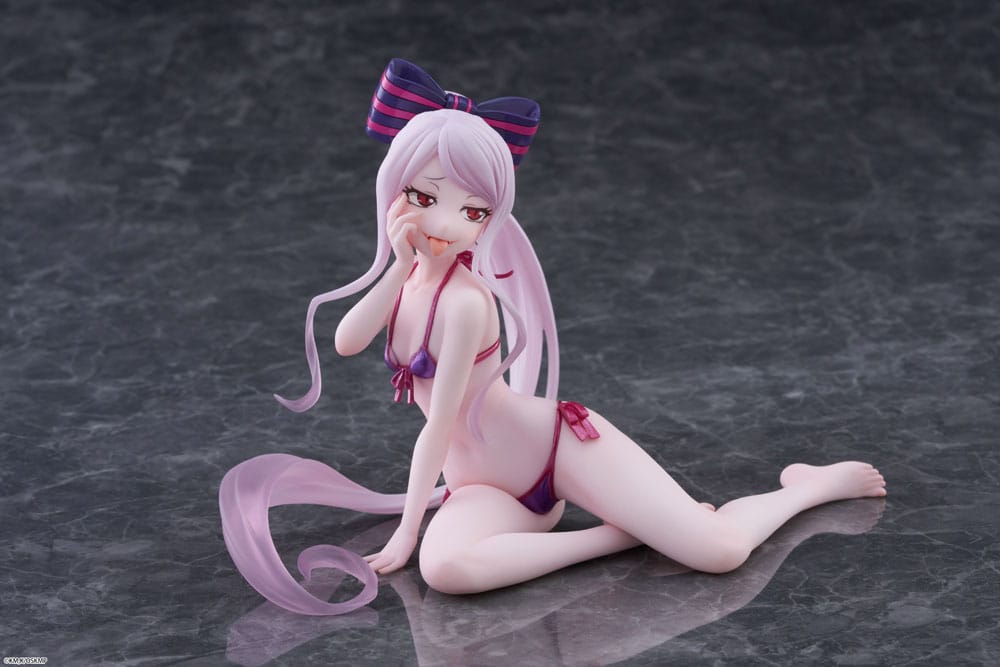 Overlord PVC Statue Desktop Cute Figure Shalltear Swimsuit Ver. 13 cm Prizefiguren Yokina