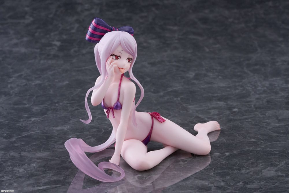 Overlord PVC Statue Desktop Cute Figure Shalltear Swimsuit Ver. 13 cm Prizefiguren Yokina