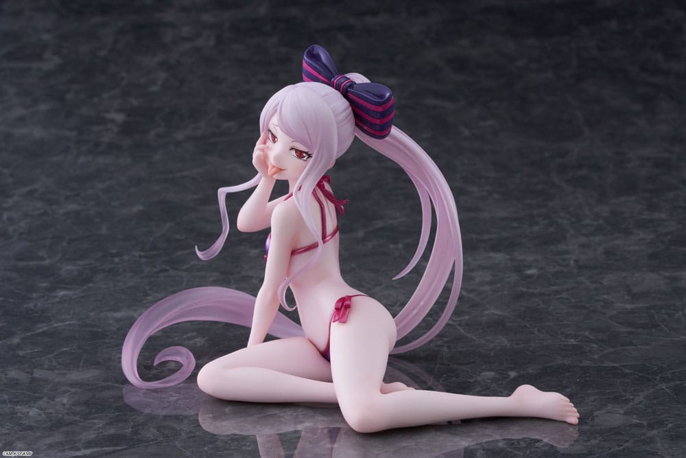 Overlord PVC Statue Desktop Cute Figure Shalltear Swimsuit Ver. 13 cm Prizefiguren Yokina