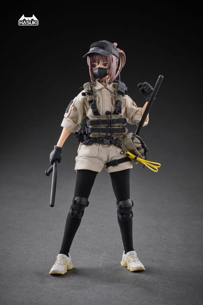 PA006 Reizei Hiyo the Security Actionfigur 1/12 15 cm Pocket Art Figmas Yokina