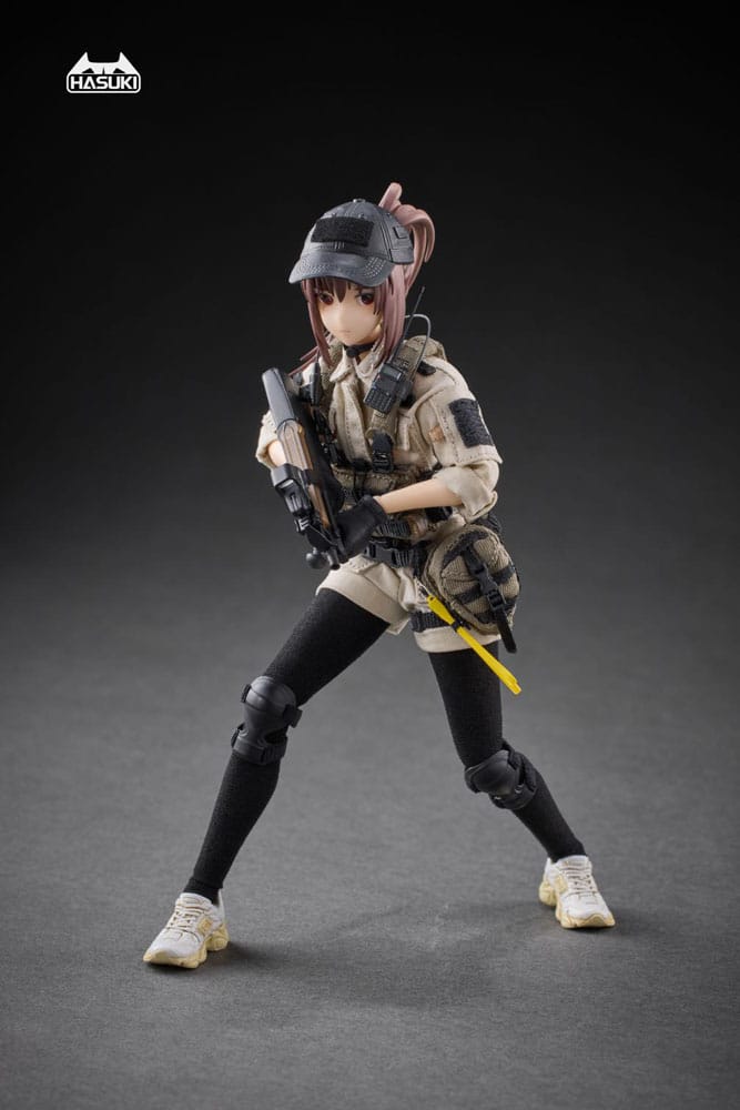 PA006 Reizei Hiyo the Security Actionfigur 1/12 15 cm Pocket Art Figmas Yokina
