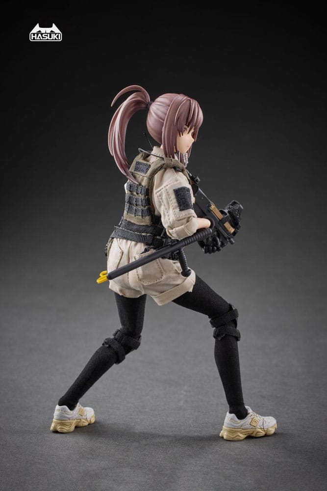 PA006 Reizei Hiyo the Security Actionfigur 1/12 15 cm Pocket Art Figmas Yokina