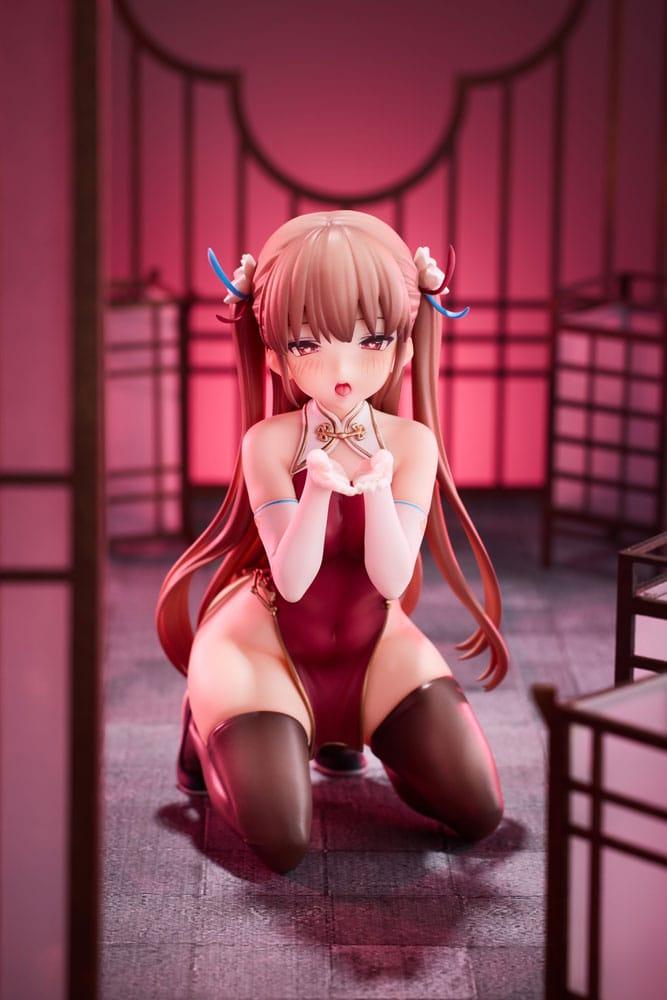 PVC Statue 1/6 Feminine Demon Series Tsukimi Ayaka 16 cm Hentai Yokina