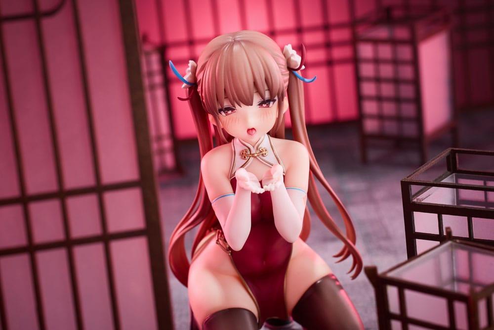 PVC Statue 1/6 Feminine Demon Series Tsukimi Ayaka 16 cm Hentai Yokina