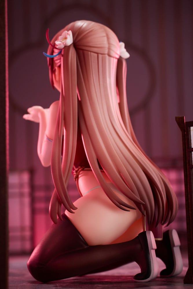 PVC Statue 1/6 Feminine Demon Series Tsukimi Ayaka 16 cm Hentai Yokina