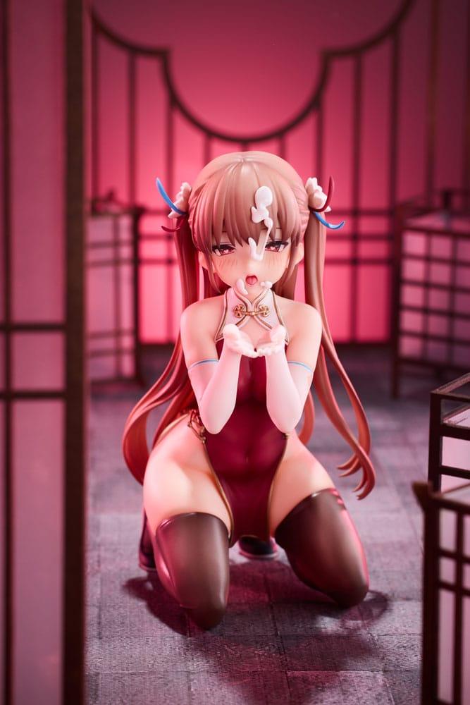 PVC Statue 1/6 Feminine Demon Series Tsukimi Ayaka 16 cm Hentai Yokina