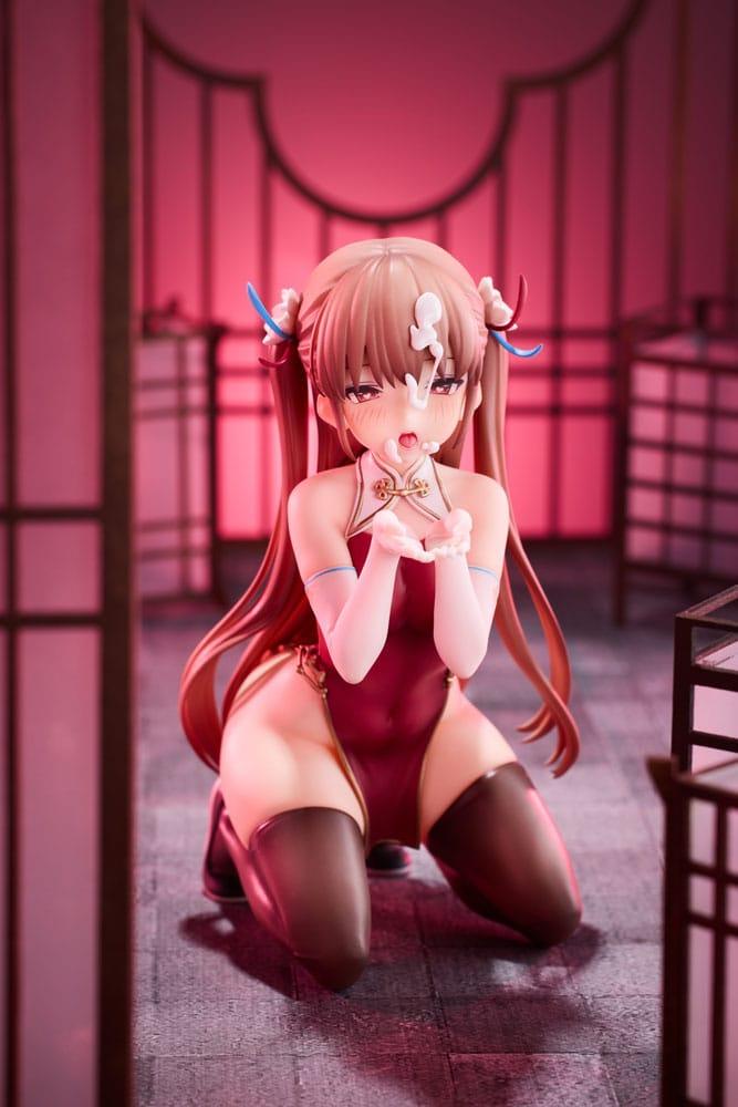 PVC Statue 1/6 Feminine Demon Series Tsukimi Ayaka 16 cm Hentai Yokina