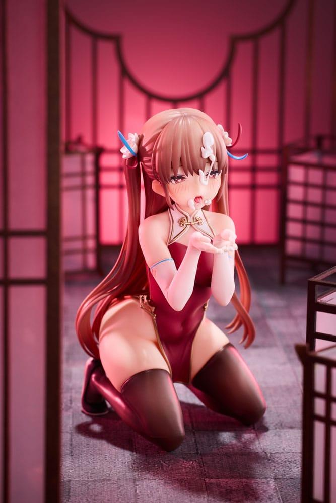 PVC Statue 1/6 Feminine Demon Series Tsukimi Ayaka 16 cm Hentai Yokina