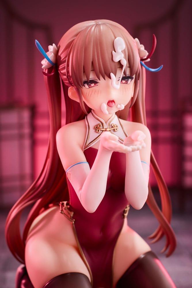 PVC Statue 1/6 Feminine Demon Series Tsukimi Ayaka 16 cm Hentai Yokina