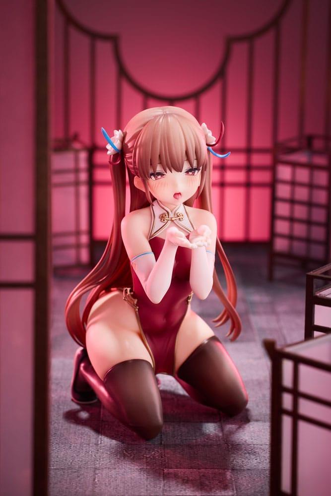 PVC Statue 1/6 Feminine Demon Series Tsukimi Ayaka 16 cm Hentai Yokina