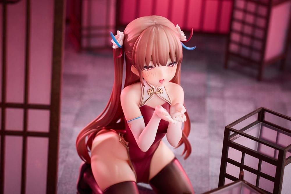 PVC Statue 1/6 Feminine Demon Series Tsukimi Ayaka 16 cm Hentai Yokina