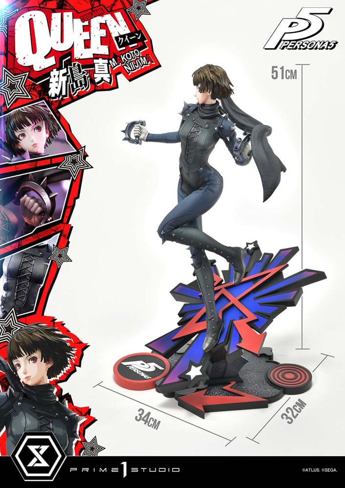 Persona 5 Premium Masterline Series Statue 1/4 Makoto Niijima "Queen" Bonus Version 51 cm Scalefiguren Yokina