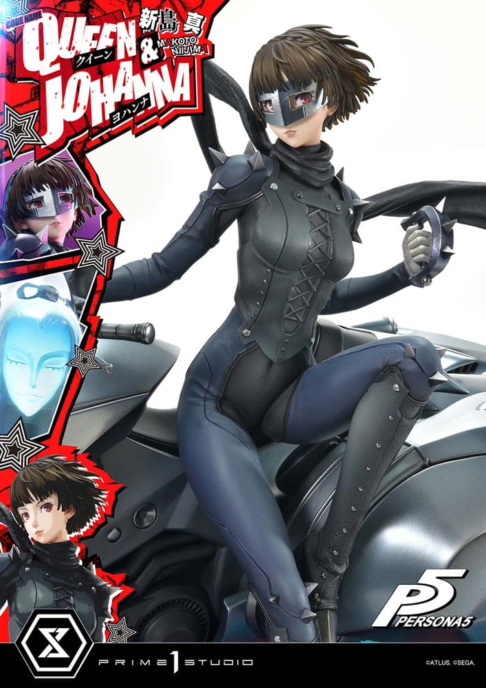 Persona 5 Premium Masterline Series Statue 1/4 Makoto Niijima "Queen" & Johanna Bonus Version 42 cm Scalefiguren Yokina