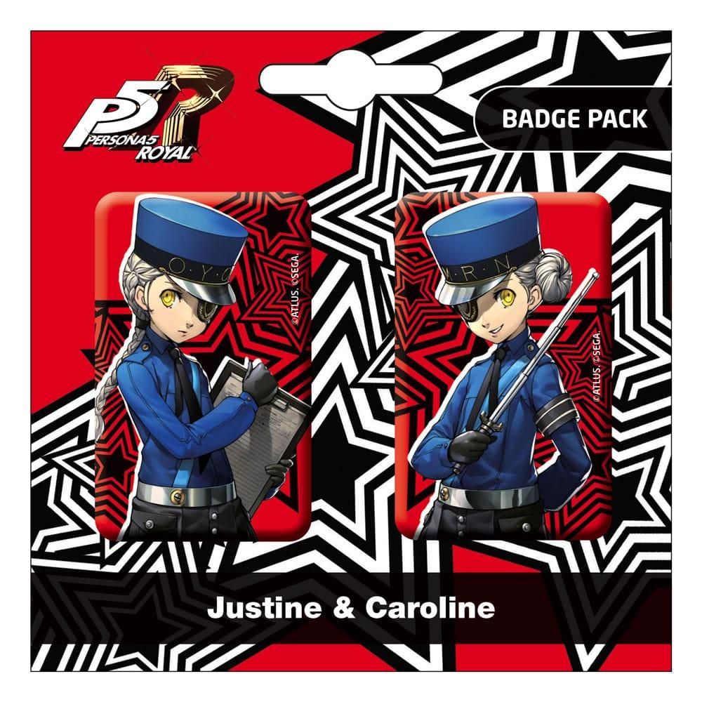 Persona 5 Royal Ansteck-Buttons Doppelpack Justine & Caroline Ansteck-Buttons Yokina