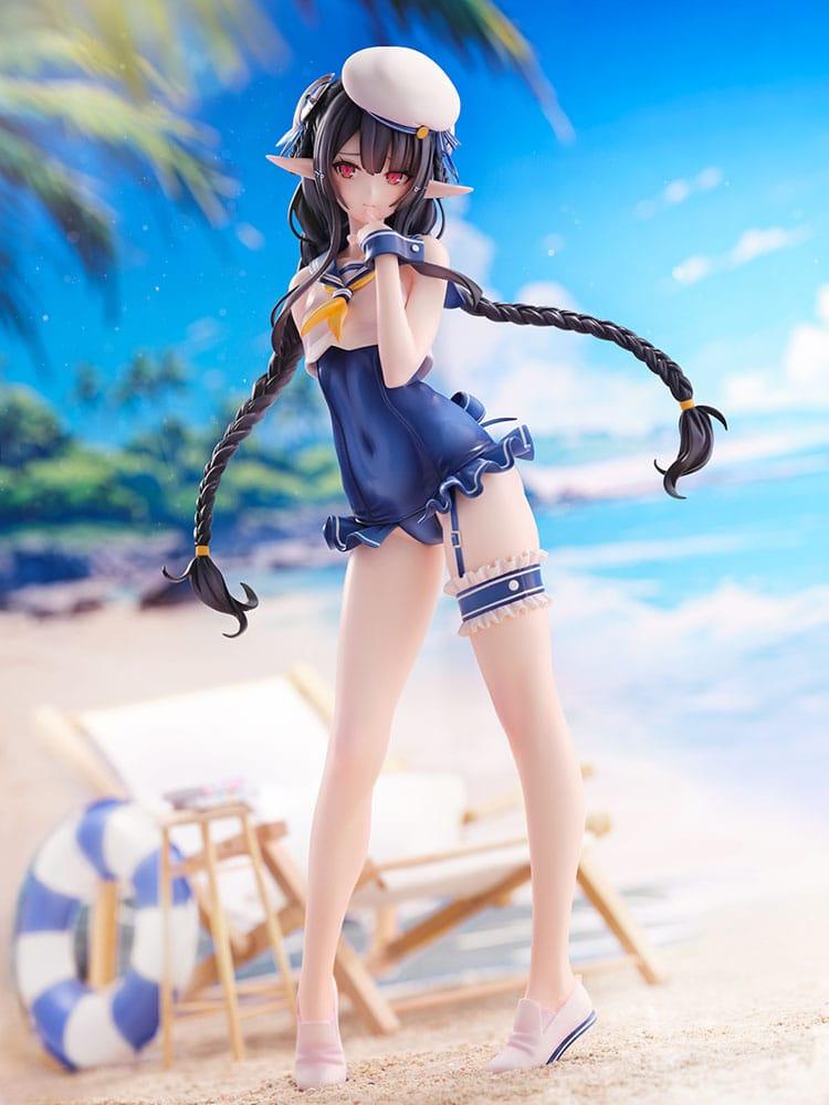 Phantasy Star Online 2 PVC Statue 1/7 Es Blue Sea Annette - Summer Vacation 25 cm Scalefiguren Yokina