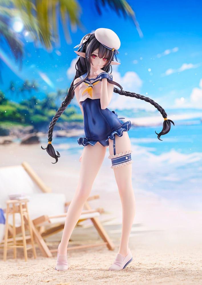 Phantasy Star Online 2 PVC Statue 1/7 Es Blue Sea Annette - Summer Vacation 25 cm Scalefiguren Yokina