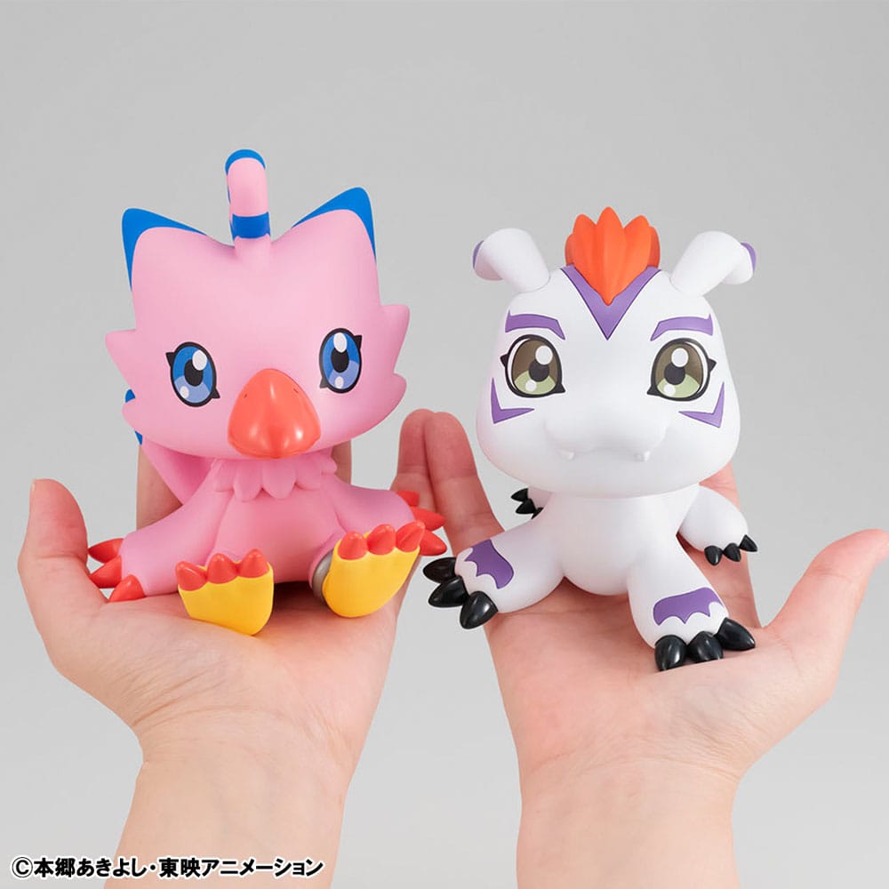 Piyomon & Gomamon Look Up (with gift) PVC Statue 11 cm Digimon Adventure Prizefiguren Yokina