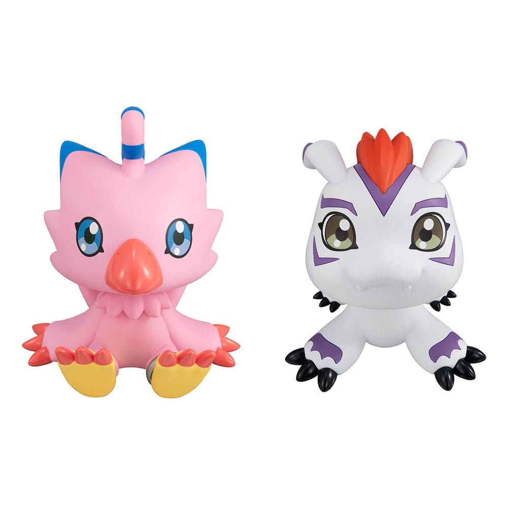 Piyomon & Gomamon Look Up (with gift) PVC Statue 11 cm Digimon Adventure Prizefiguren Yokina