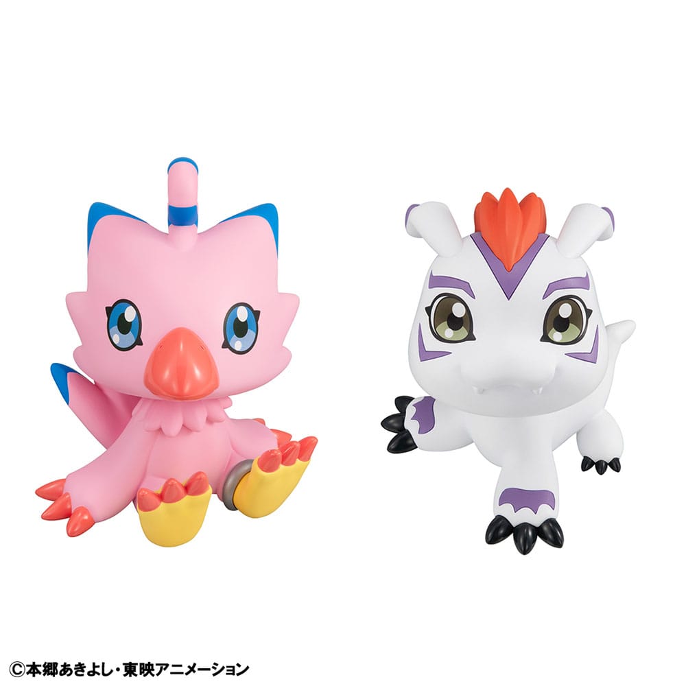 Piyomon & Gomamon Look Up (with gift) PVC Statue 11 cm Digimon Adventure Prizefiguren Yokina