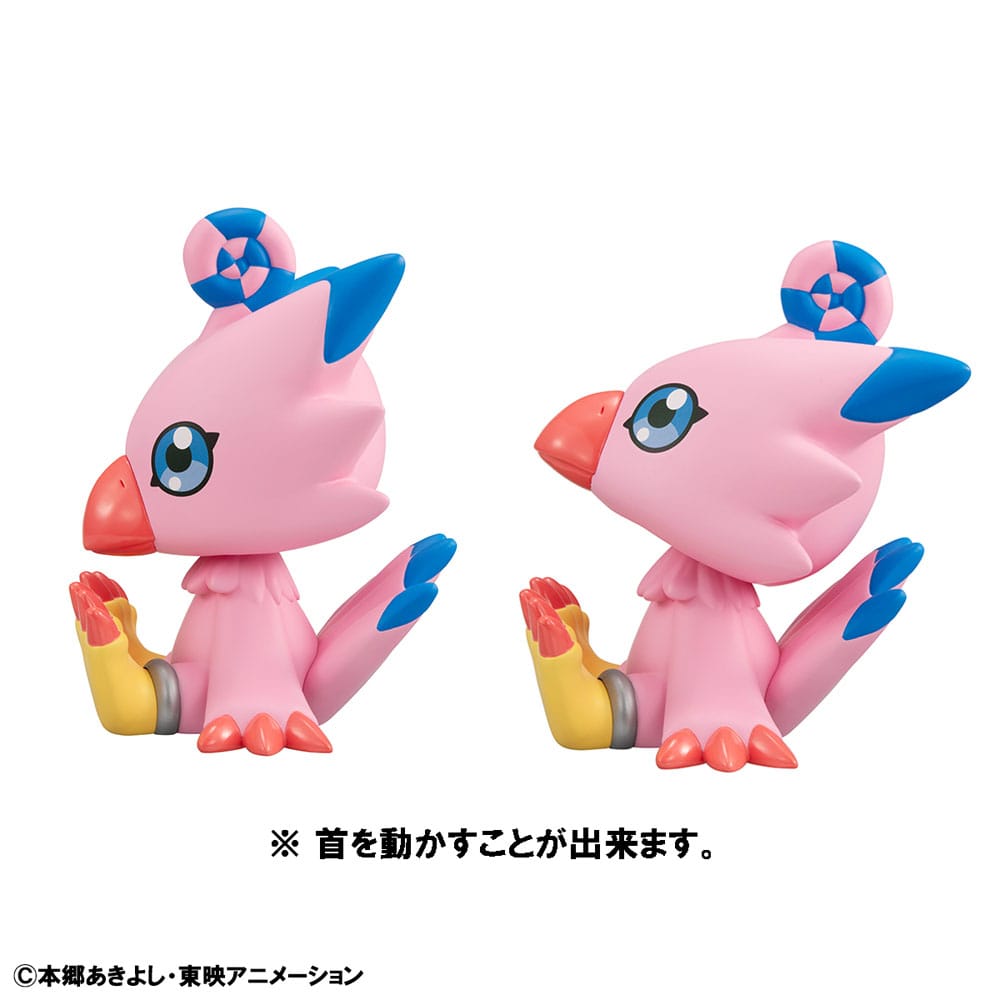 Piyomon & Gomamon Look Up (with gift) PVC Statue 11 cm Digimon Adventure Prizefiguren Yokina