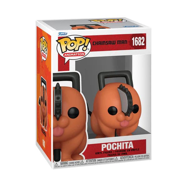 Pochita POP! Animation Vinyl Figur 9 cm Chainsaw Man Funko POP! Yokina