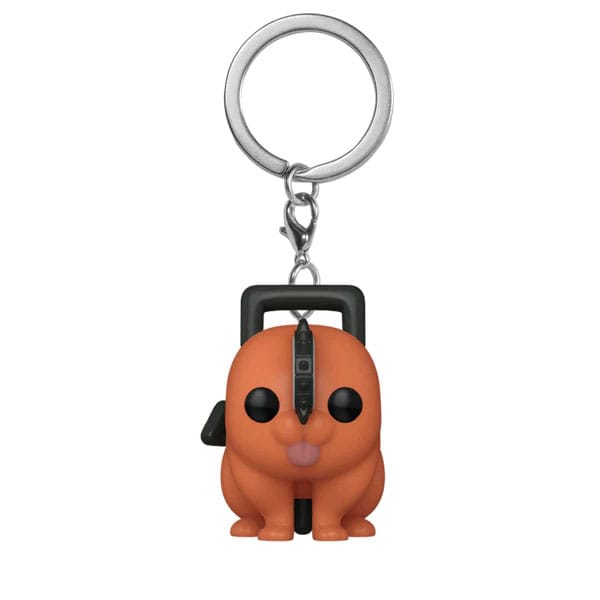 Pochita POP! Vinyl Schlüsselanhänger 4 cm Chainsaw Man Schlüsselanhänger Yokina