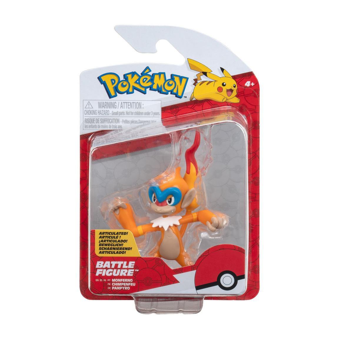 Pokémon Battle Figure Pack Minifigur Panpyro 5 cm Minifiguren Yokina