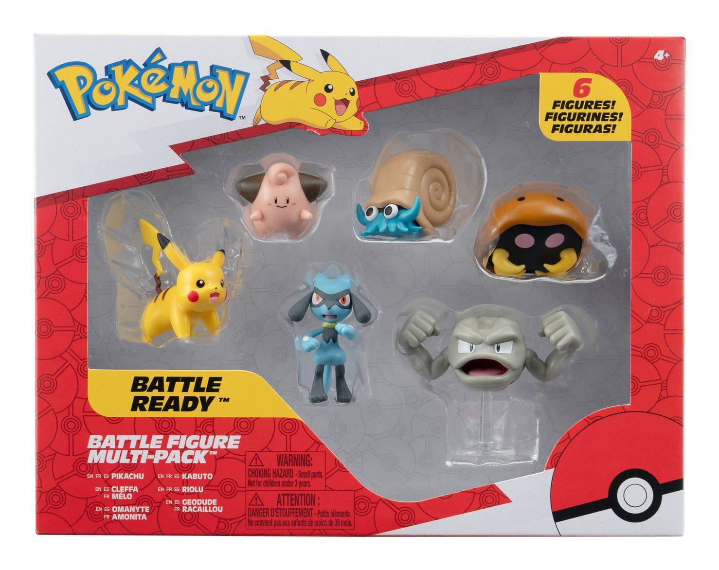 Pokémon Battle Figure Set Figuren 6er-Pack #7 Minifiguren Yokina