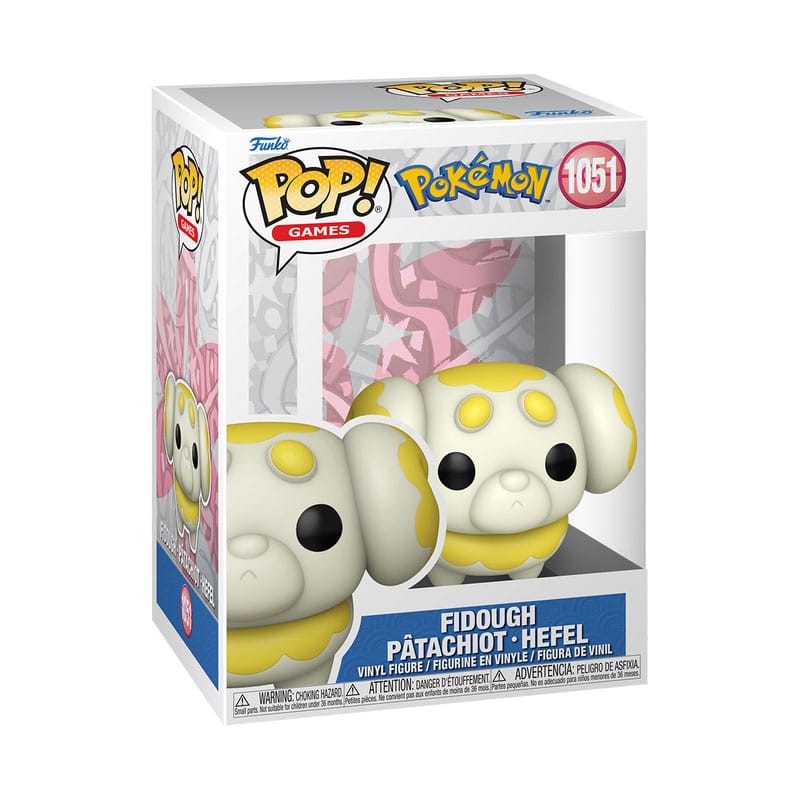 Pokemon POP! Games Vinyl Figur Fidough 9 cm Funko POP! Yokina