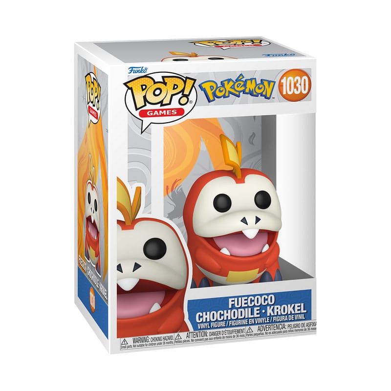 Pokemon POP! Games Vinyl Figur Fuecoco 9 cm Funko POP! Yokina