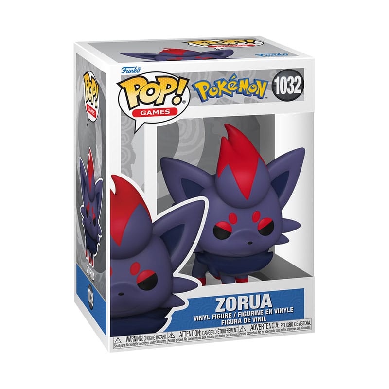 Pokemon POP! Games Vinyl Figur Zorua 9 cm Funko POP! Yokina