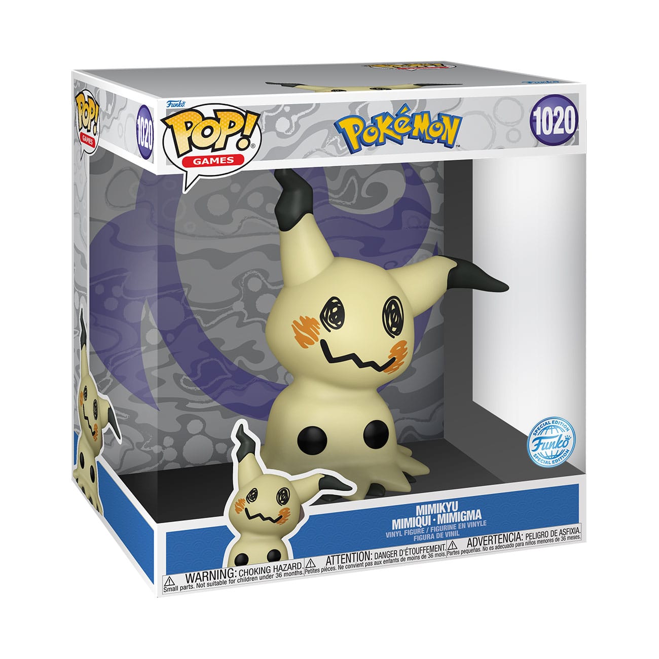 Pokemon Super Sized Jumbo POP! Vinyl Figur Mimikyu 25 cm Funko POP! Yokina