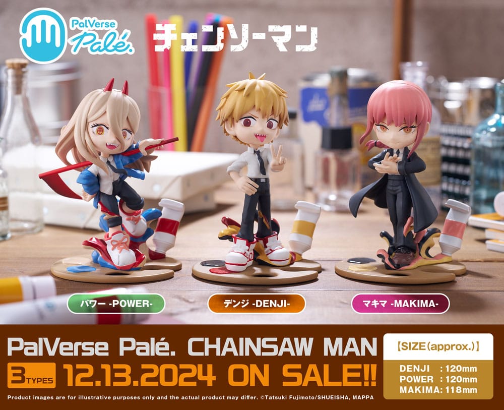 Power PalVerse PVC Statue 10 cm Chainsaw Man Prizefiguren Yokina