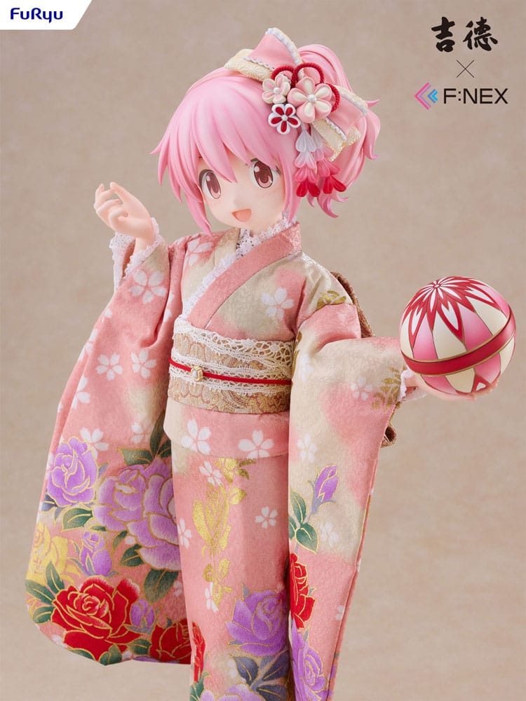 Puella Magi Madoka Magica F:NEX PVC Statue 1/4 Rebellion Madoka Kaname Japanese Doll 43 cm Scalefiguren Yokina