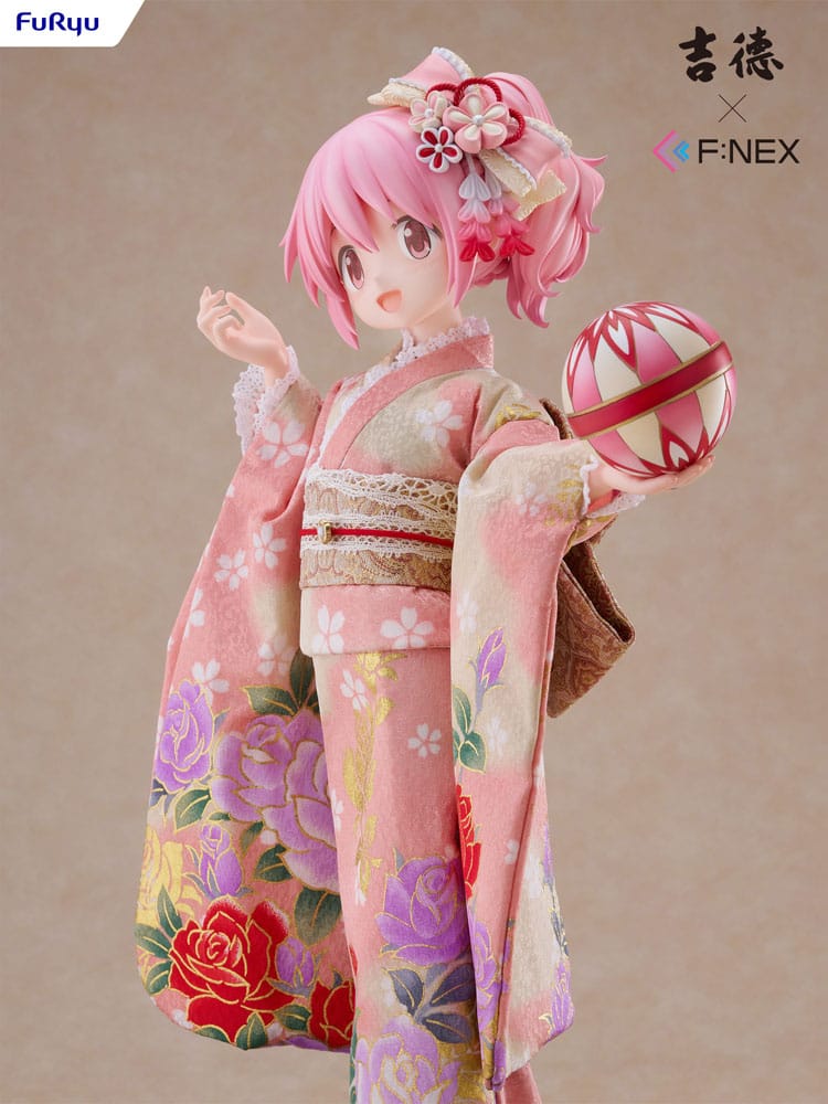 Puella Magi Madoka Magica F:NEX PVC Statue 1/4 Rebellion Madoka Kaname Japanese Doll 43 cm Scalefiguren Yokina