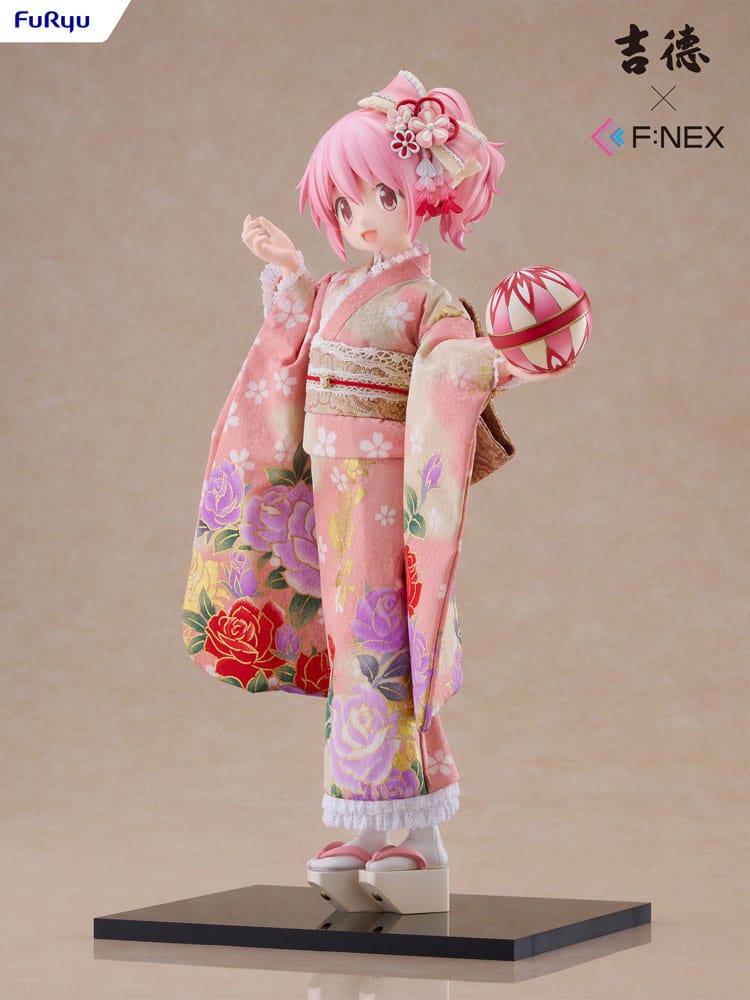 Puella Magi Madoka Magica F:NEX PVC Statue 1/4 Rebellion Madoka Kaname Japanese Doll 43 cm Scalefiguren Yokina