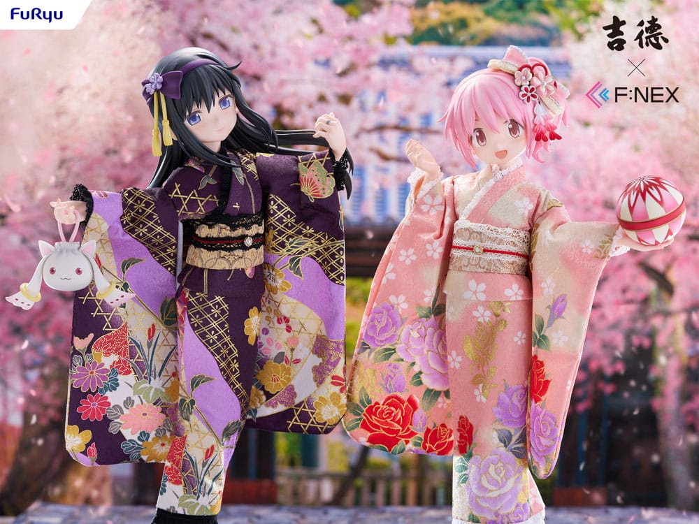 Puella Magi Madoka Magica F:NEX PVC Statue 1/4 Rebellion Madoka Kaname Japanese Doll 43 cm Scalefiguren Yokina
